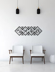 Metal Wall Decor La Ilaha Illallah Mohammadur Rasulallah, First Kalima, Ramadan Gift, Arabic Calligraphy, Large Islamic Wall Art, Muslim Eid First Stop Signs Print