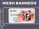 mesh banners