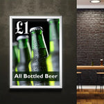 Illuminated Signs First Stop Signs Print
