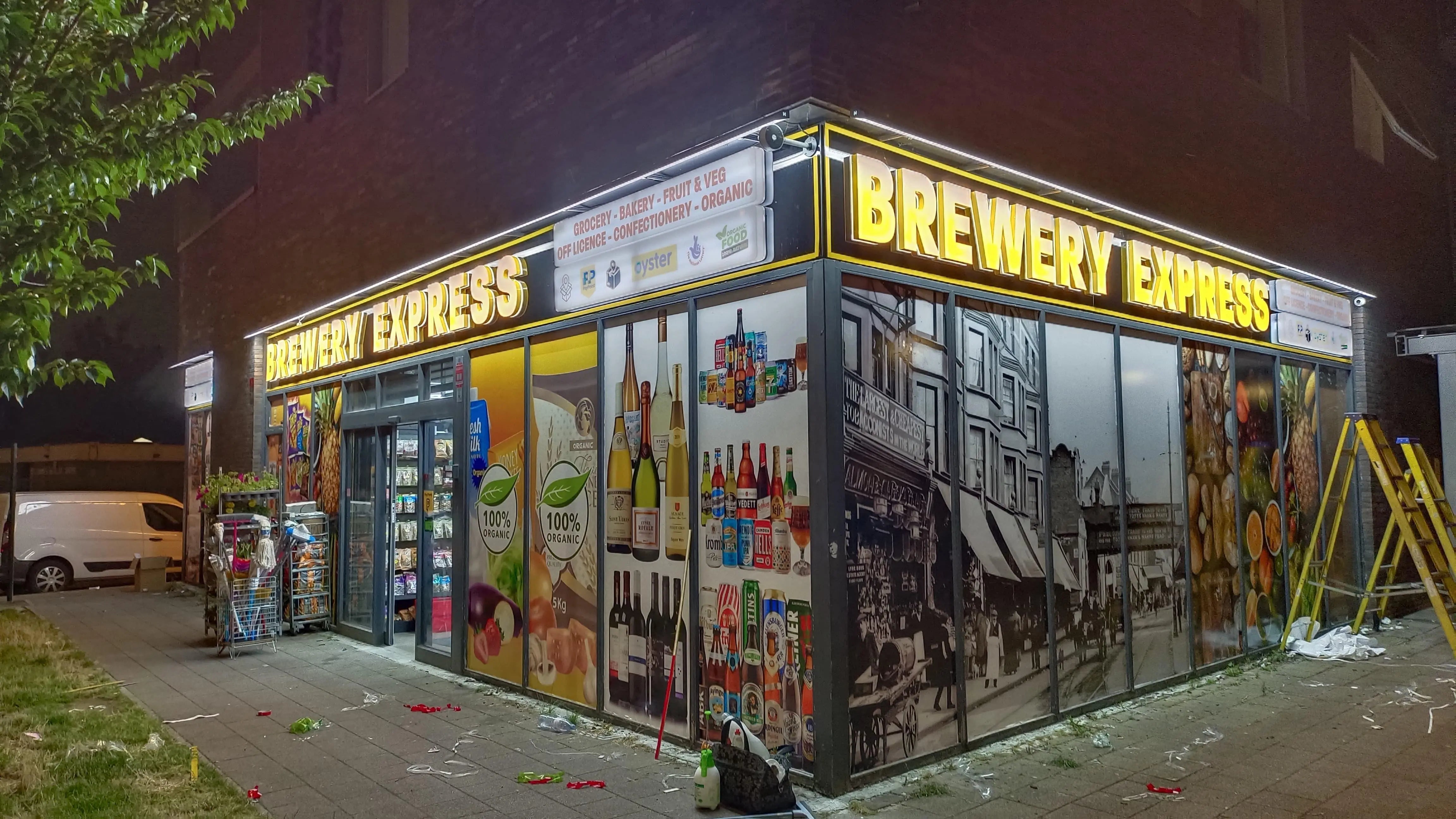 Channel Letters – First Stop Signs Print