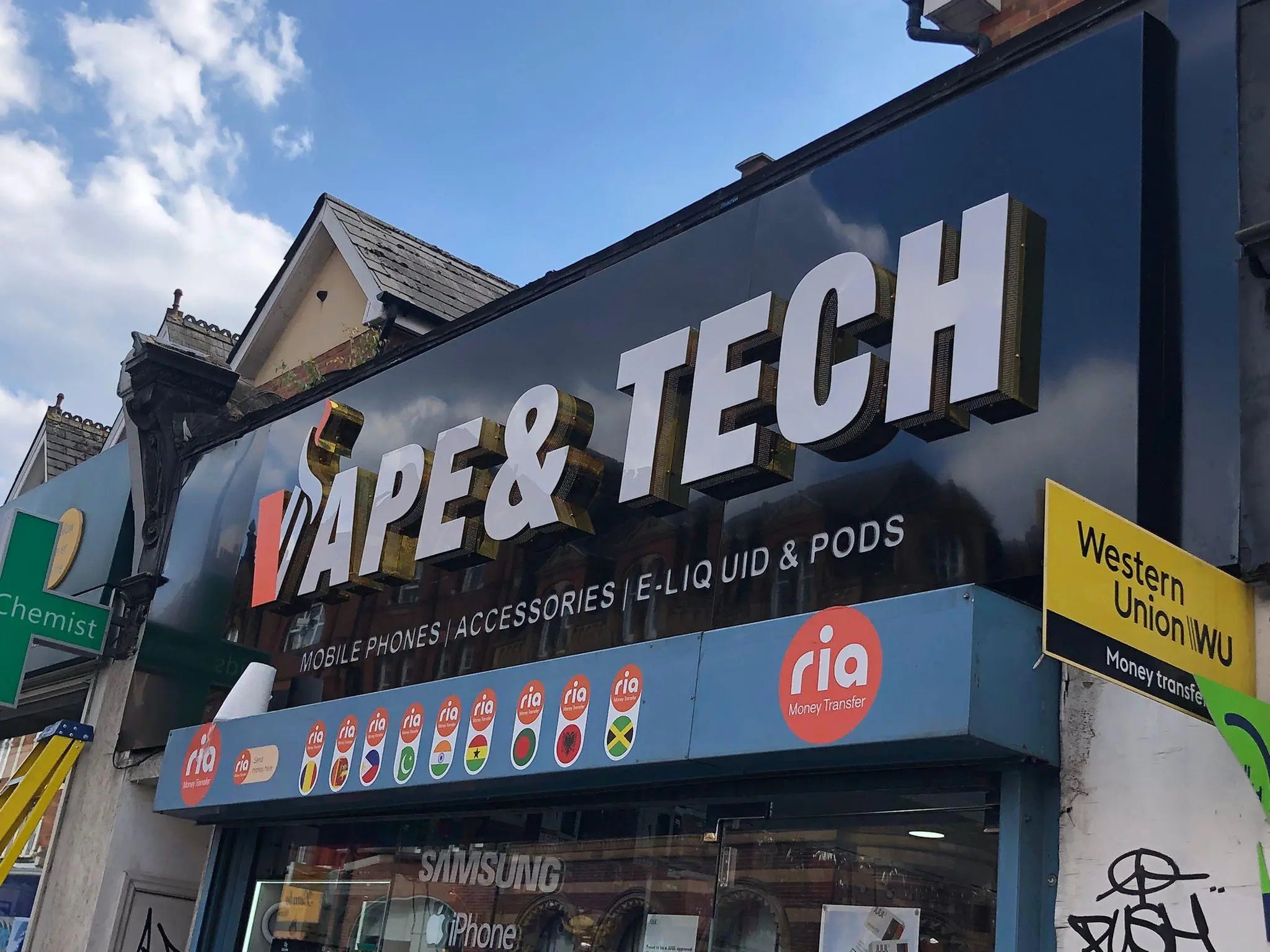 Battery Powered Signs – First Stop Signs Print