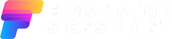 First Stop Signs Print