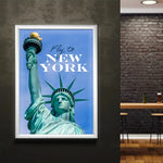 Illuminated Signs First Stop Signs Print