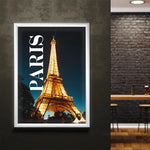 Illuminated Signs First Stop Signs Print