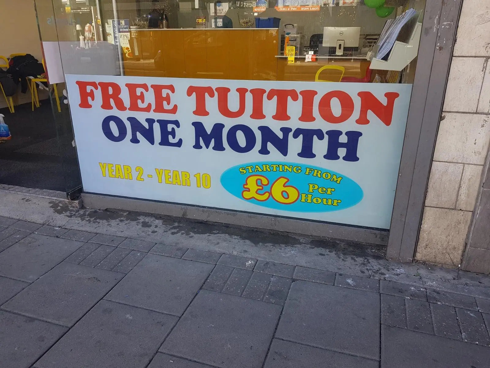 EXPERT SHOPFRONT SIGNAGE – First Stop Signs Print