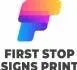 Logo Printing on Shirts - First Stop Signs Print