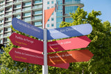 Aluminium Powder Coated Sign Tray